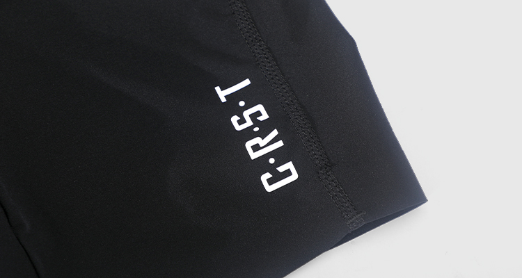 black compression shorts